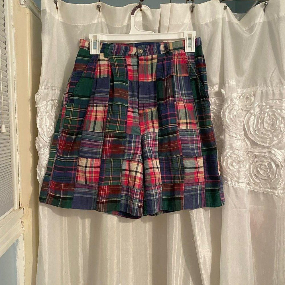 Vintage Madras Shorts